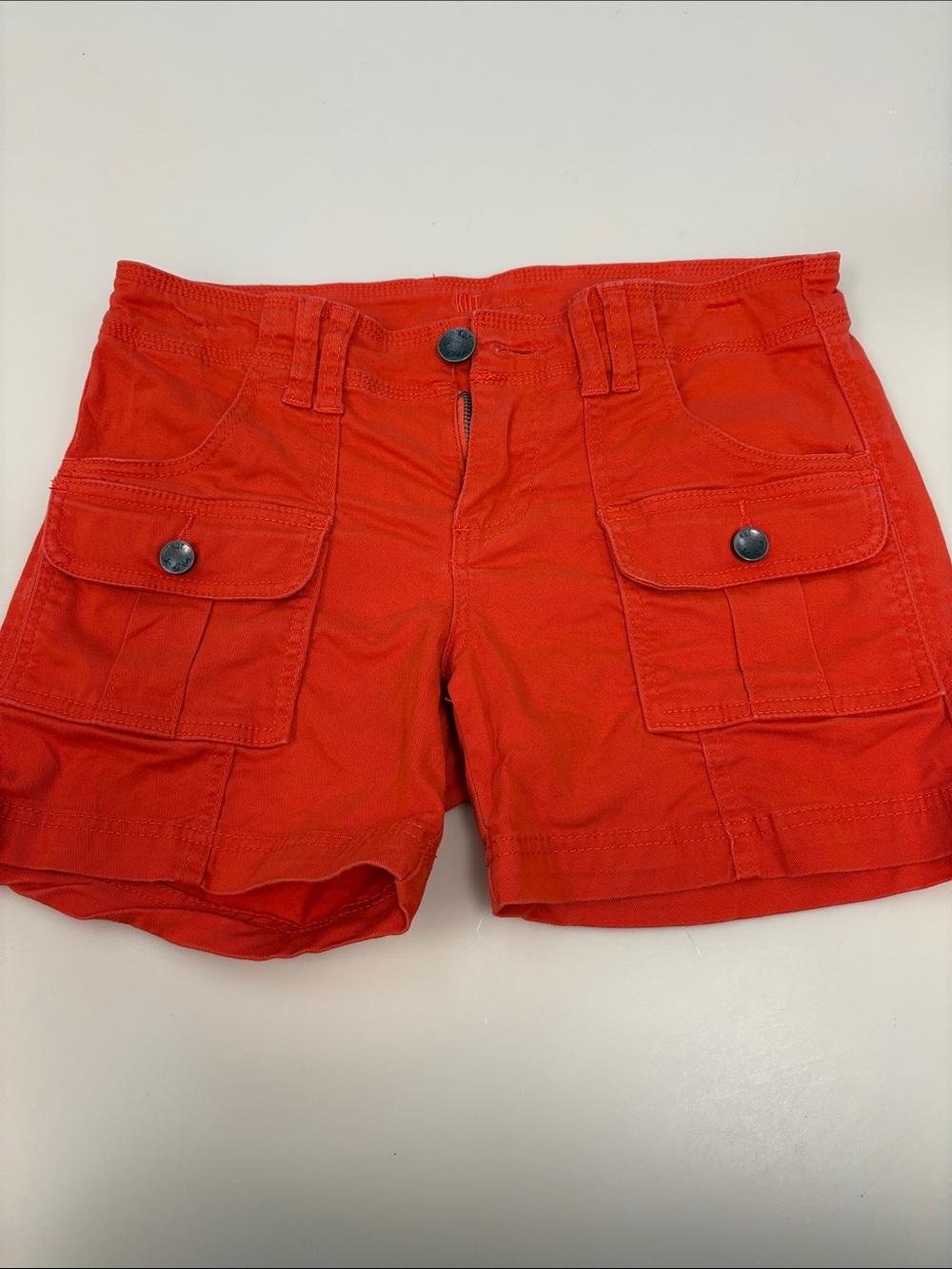 KUT from the Kloth Orange Jean Shorts